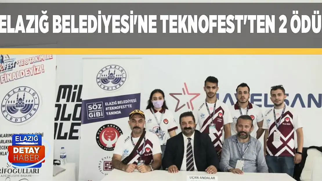 Elazığ Belediyesi'ne TEKNOFEST'ten 2 Ödül