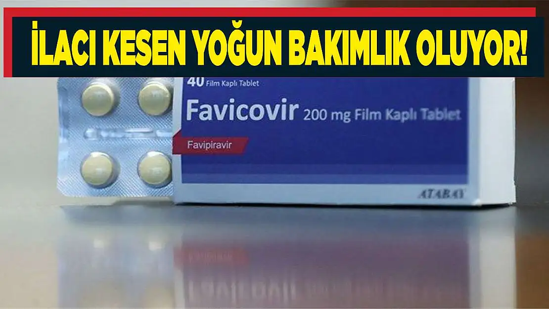 İlacı kesen yoğun bakımlık oluyor!