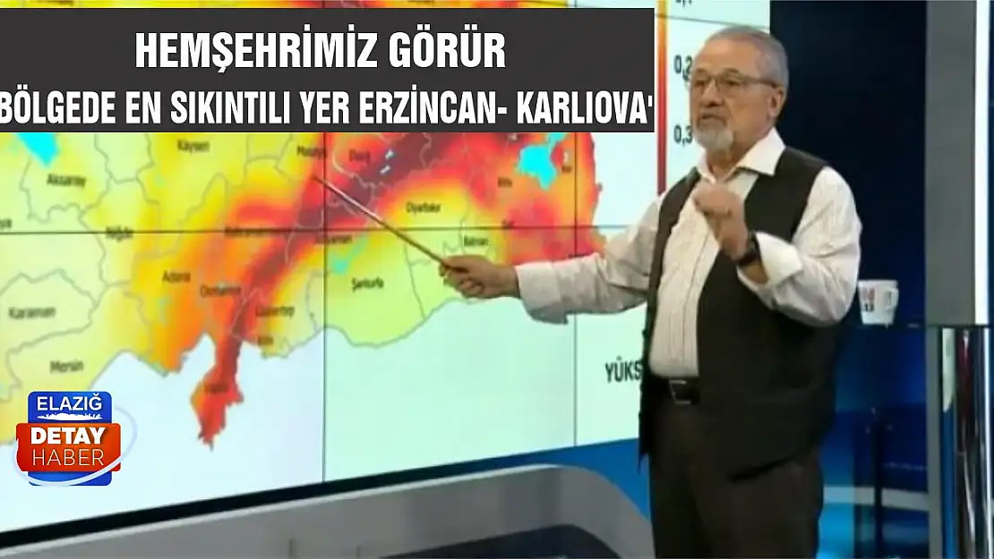 Hemşehrimiz Naci Görür 'Bölgede En Sıkıntılı Yer Erzincan- Karlıova'