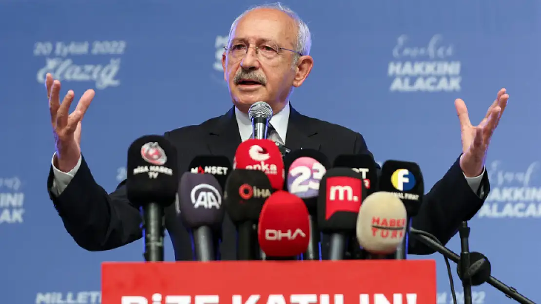 Kılıçdaroğlu: Elazığ, Kars, Iğdır, Erzurum ve Tunceli özel ekonomi bölgesi ilan edilecek