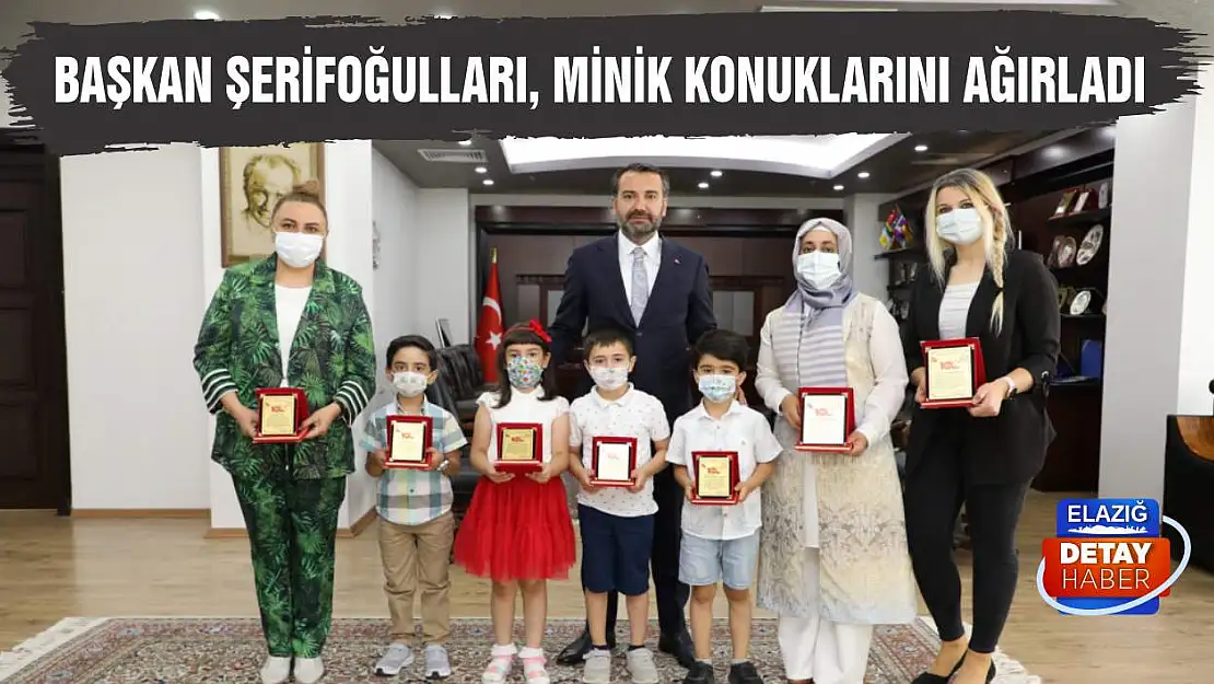 Başkan Şerifoğulları, Minik Konuklarını Ağırladı