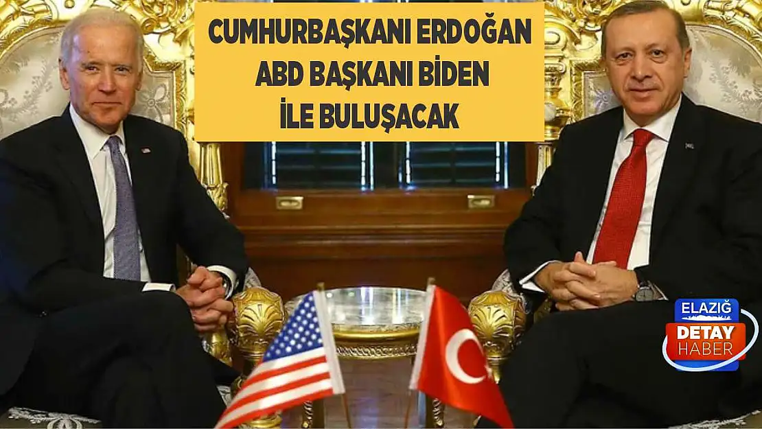 Cumhurbaşkanı Erdoğan ABD Başkanı Biden ile buluşacak