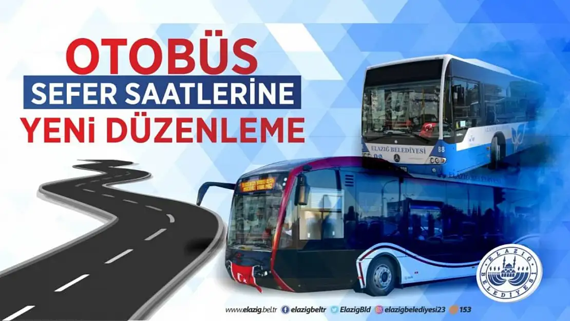 Elazığ Belediyesi'nden Toplu Taşımada Yeni  Düzenleme!