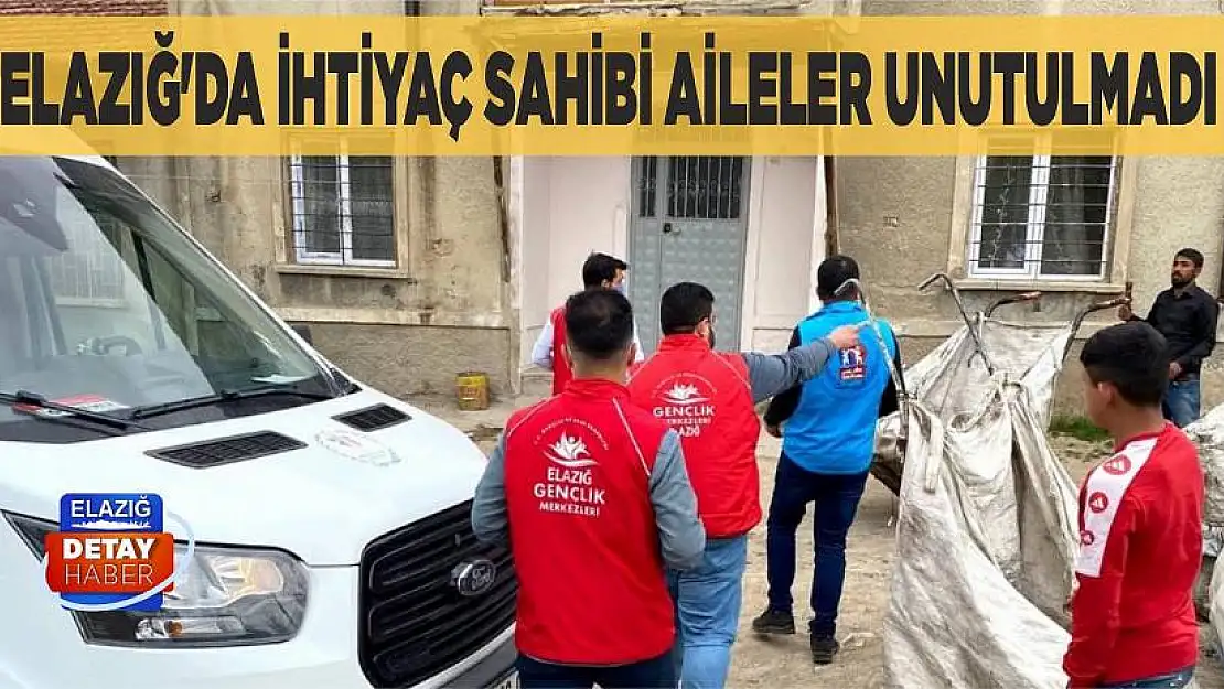 Elazığ'da İhtiyaç Sahibi Aileler Unutulmadı