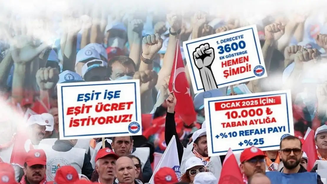 Memur-Sen Elazığ'da meydana iniyor