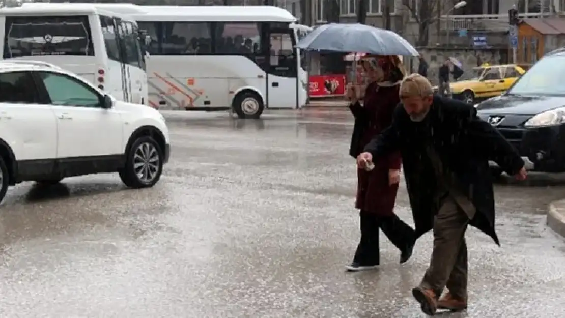 Meteorolojiden Elazığ için kuvvetli yağış uyarısı