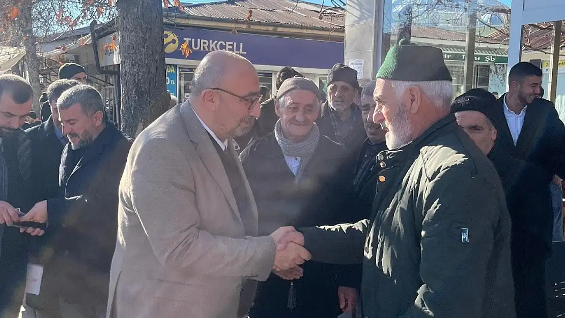 Milletvekili Açıkkapı, Palu'da temaslarını sürdürdü