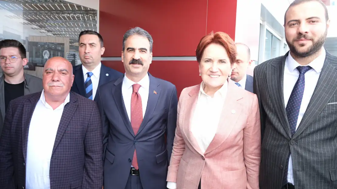 Milletvekili Adayı Ercan, Genel Başkan Akşener'le Malatya'da