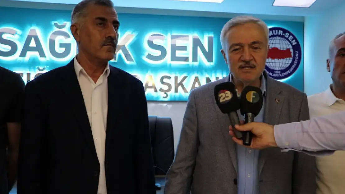 Milletvekili Demirbağ'dan Sağlık Sen'e ziyaret 