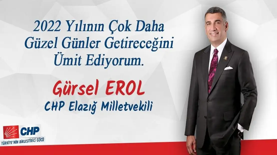 Milletvekili Erol'dan yeni yıl mesajı