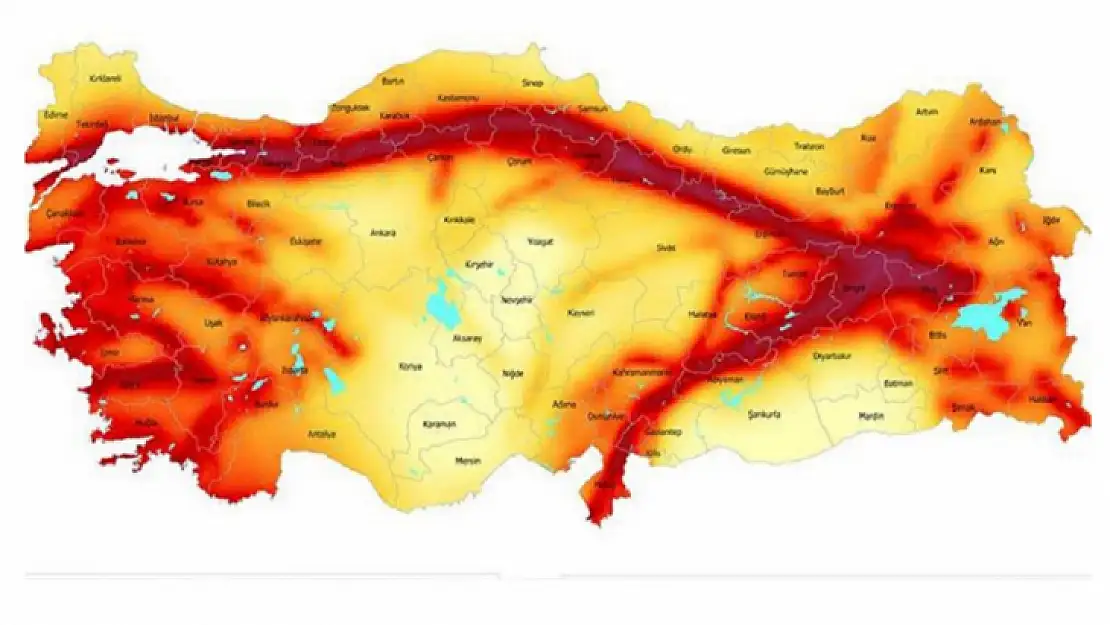 MTA diri fay hattı haritasını açıkladı