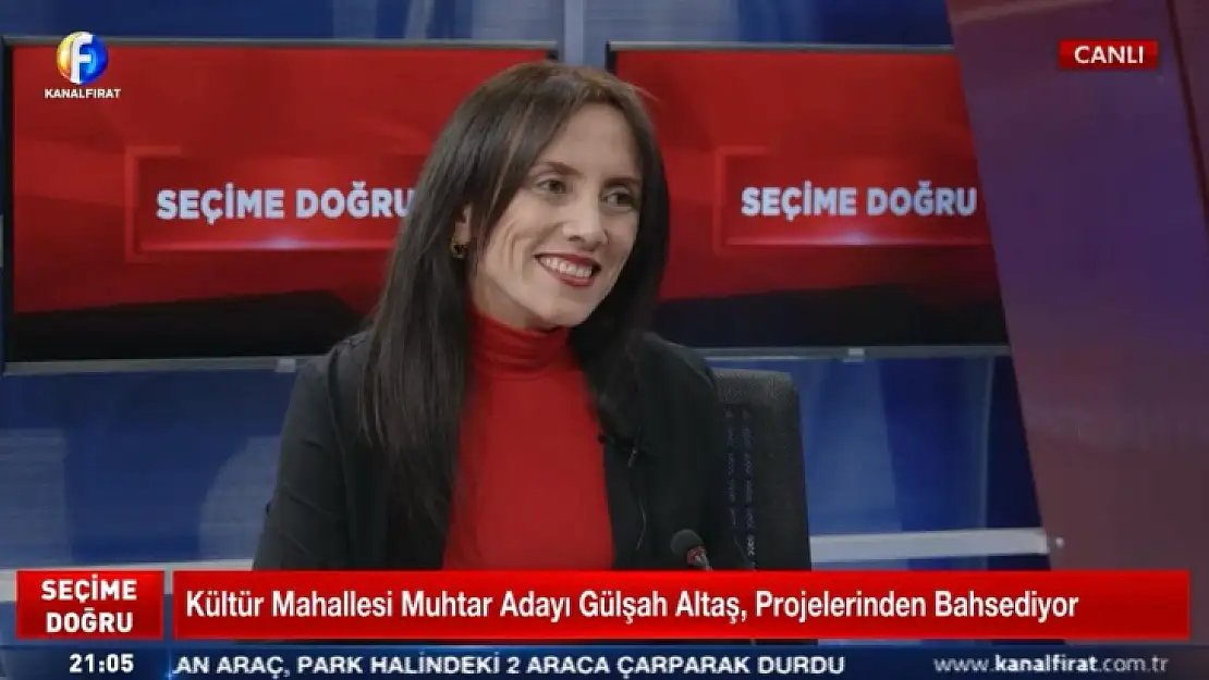 Muhtar Adayı Altaş, Kanal Fırat'ın konuğu oldu