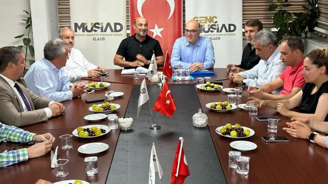 MÜSİAD'da gündem ELFED oldu 