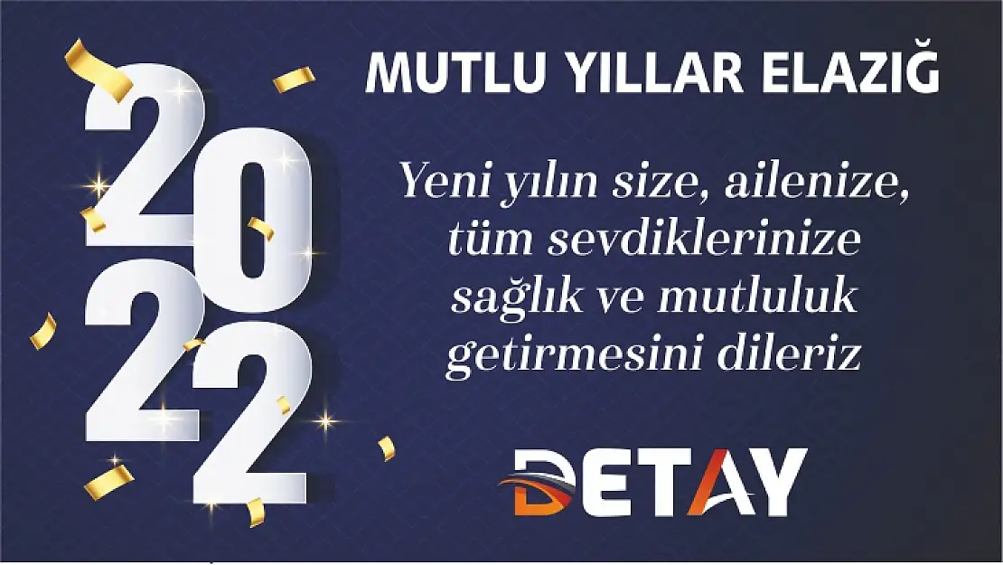 Mutlu yıllar Elazığ