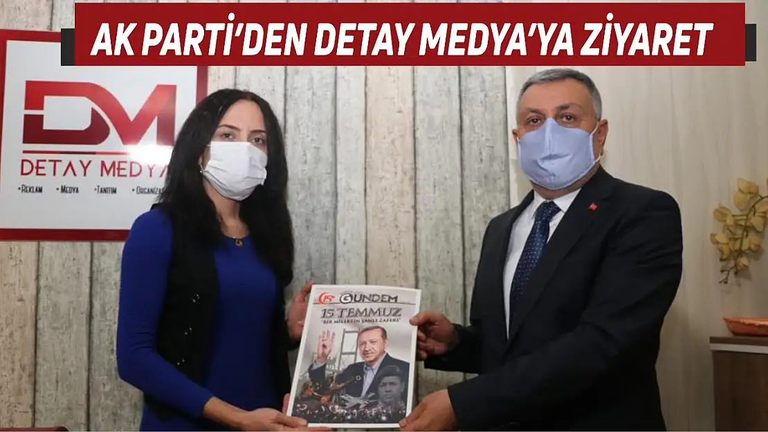 AK Parti İl Başkanı Yıldırım'dan Detay Medya'ya Ziyaret