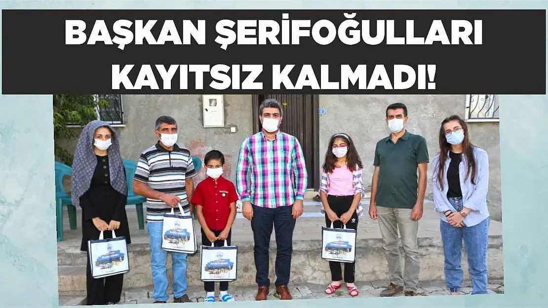 Başkan Şerifoğulları Kayıtsız Kalmadı