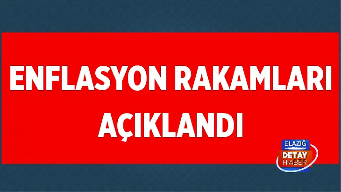 Nisan ayı enflasyon rakamları açıklandı