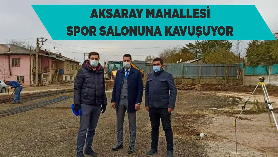 Aksaray Mahallesi Spor Salonuna Kavuşuyor