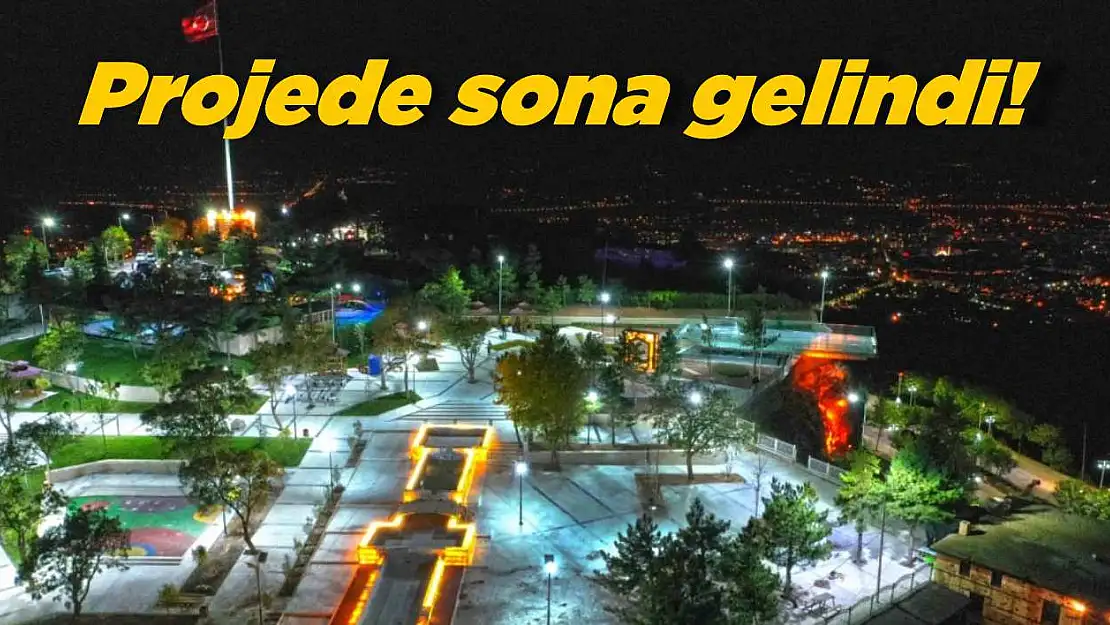 Balakgazi Parkı ve Harput Cam Seyir Terası Projesinde Sona Gelindi