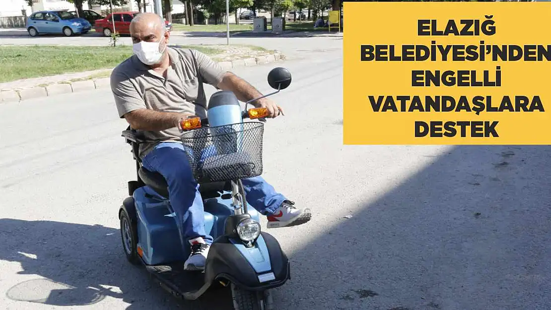 Elazığ Belediyesi'nden Engelli Vatandaşlara Destek