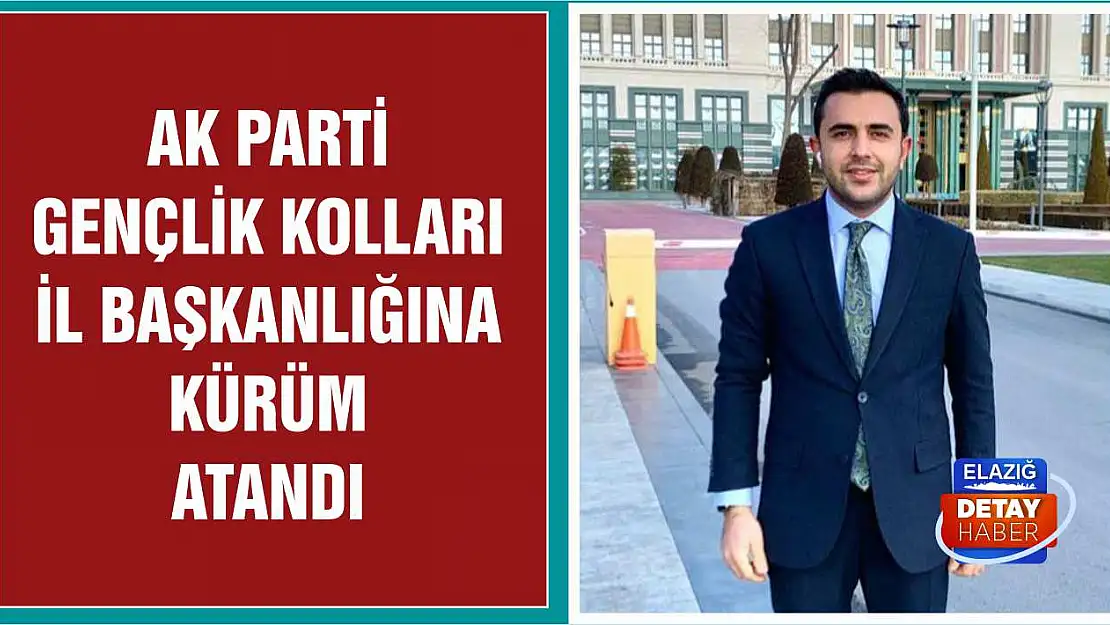 AK Parti Elazığ Gençlik Kolları Emre Burak Kürüm Oldu