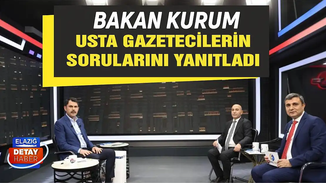 Bakan Kurum, Merak Edilen Soruları Tek Tek Cevaplandırdı