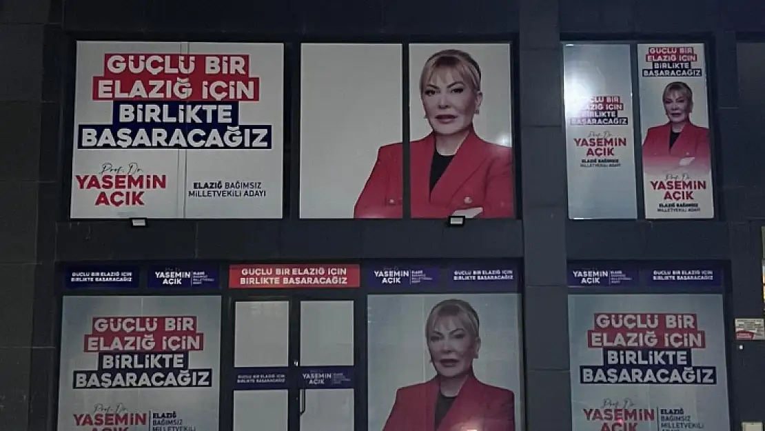 Prof. Dr. Yasemin Açık'ın Seçim Koordinasyon Merkezi pazar günü açılıyor 