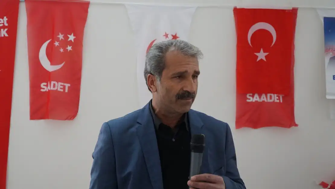 Saadet Partisi Sivrice ilçe olağan kongresi gerçekleştirildi 