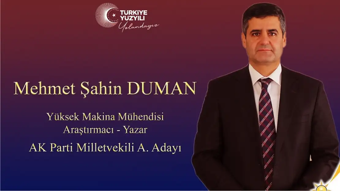 Şahin Duman Aday Adaylığını açıkladı!