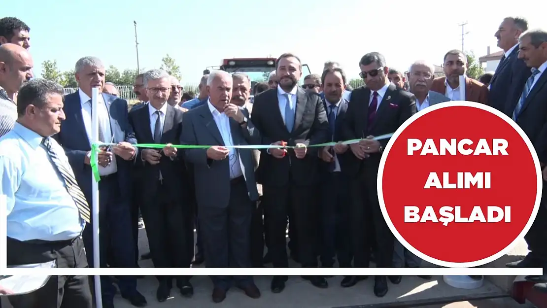 Şeker Fabrikasında Pancar Alımı Başladı