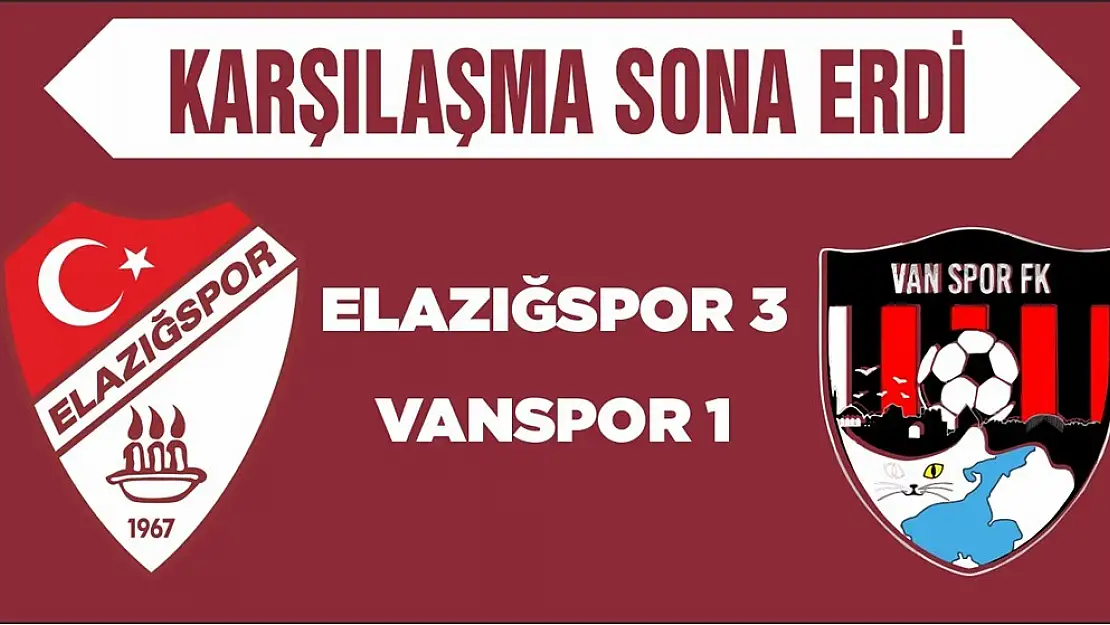 Elazığspor 3 Puan Aldı