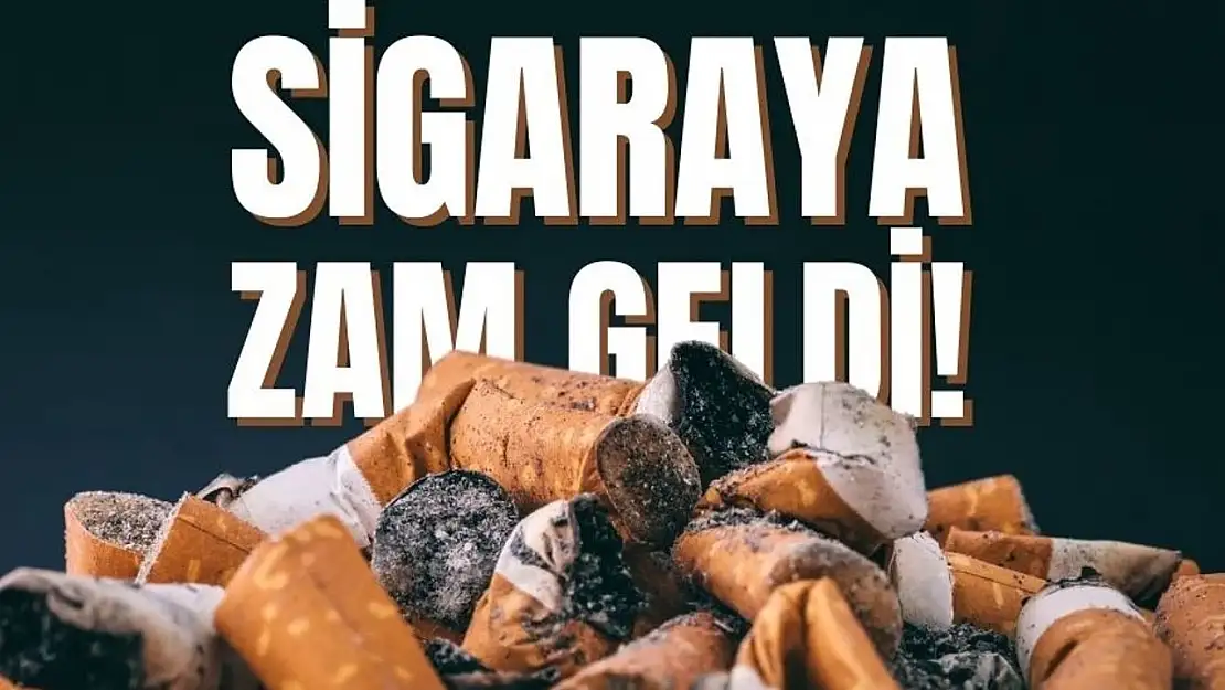 Sigaraya zam geldi!