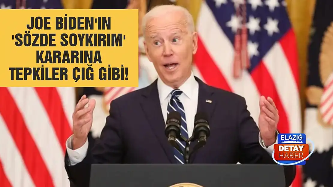 Joe Biden'ın 'sözde soykırım' kararına tepkiler çığ gibi!