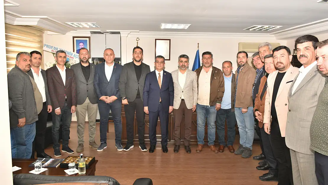 TÜRK-İŞ Elazığ İl Başkanlığı'ndan yoğun ziyaret trafiği