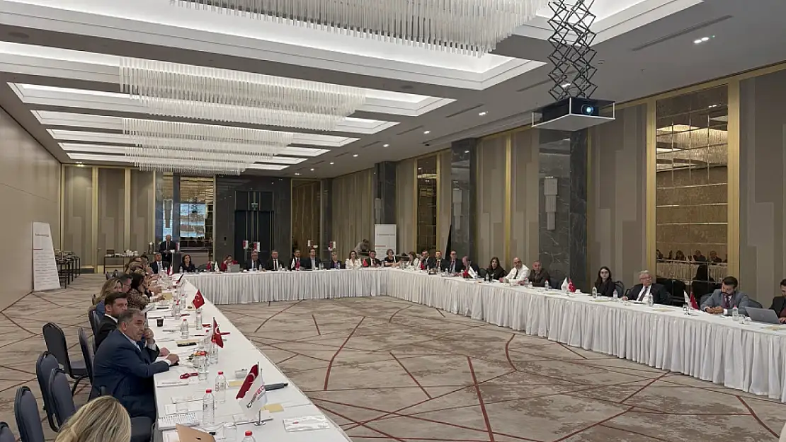 TÜRKONFED federasyon başkanları strateji için bir araya geldi