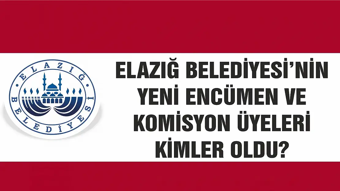 Komisyon üyeleri belli oldu!