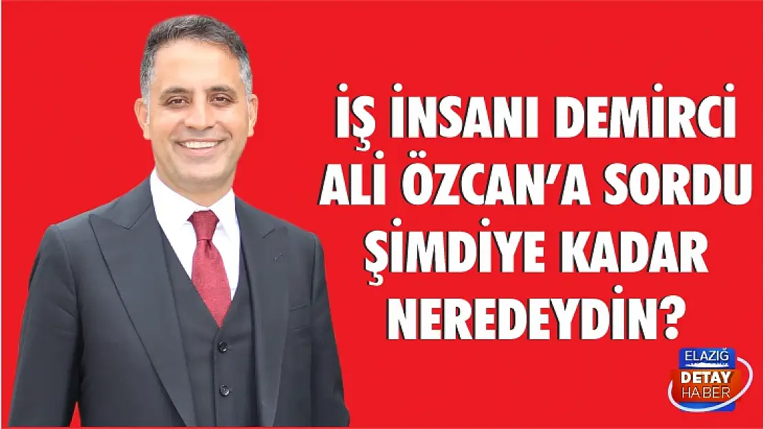 Veysel Demirci: Şimdiye kadar neredeydin