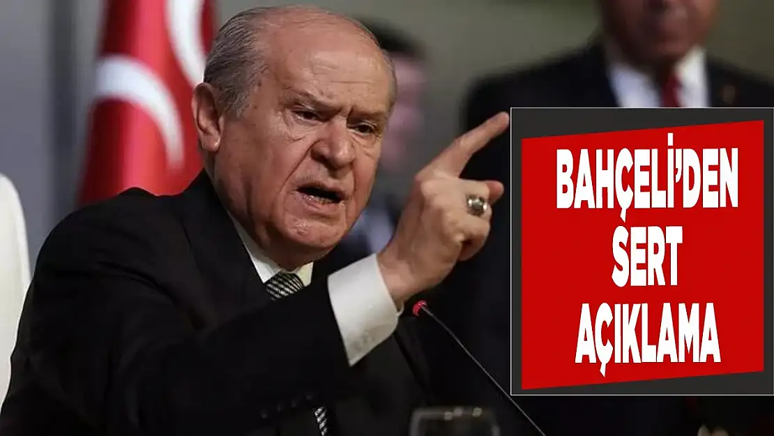 Devlet Bahçeli'den baroların Ali Erbaş tepkisiyle ilgili açıklama