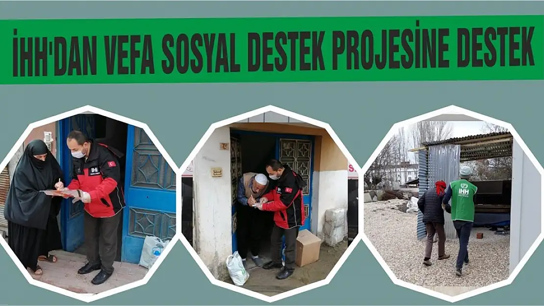 İHH'dan Vefa Sosyal Destek Projesine Destek