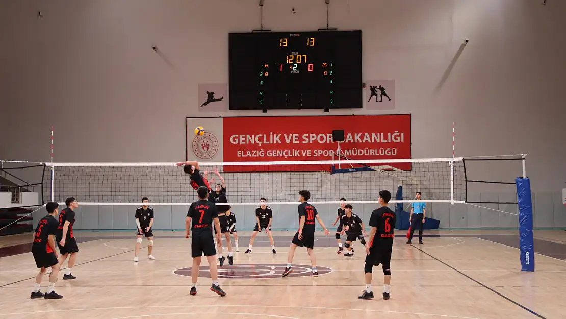 Voleybol gençler il birinciliği müsabakaları sona erdi