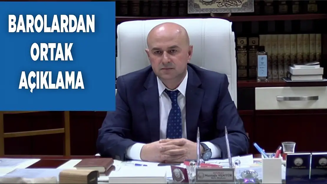 Barolardan Ortak Açıklama