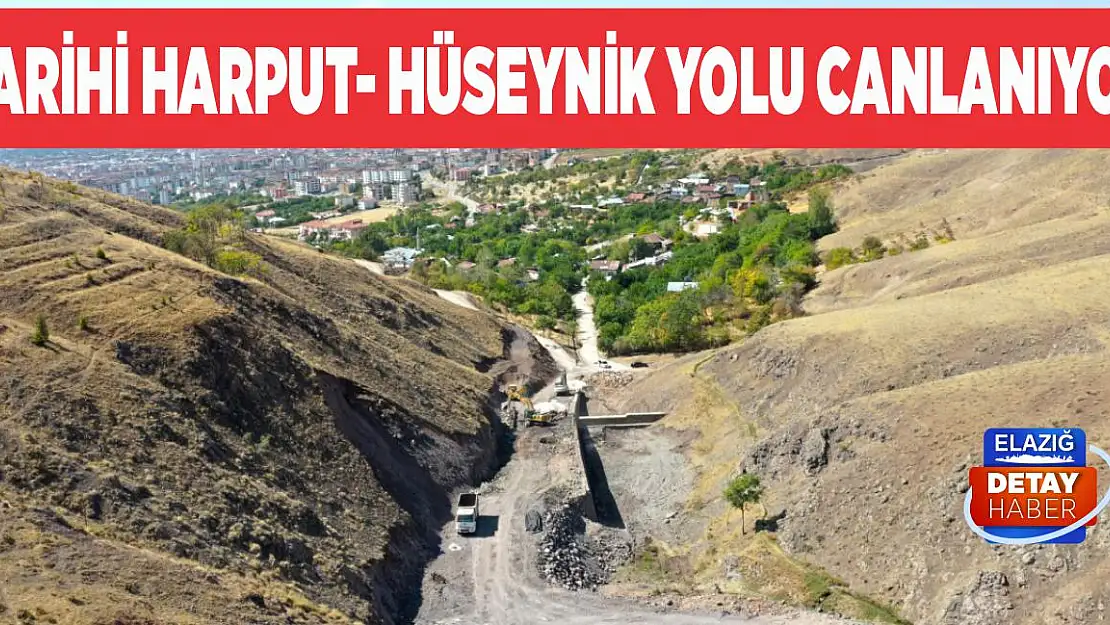 Tarihi Harput- Hüseynik Yolu Canlanıyor