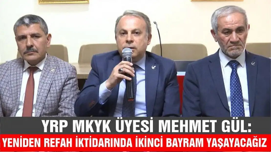 Yeniden Refah Partisi'nden bayramlaşma töreni