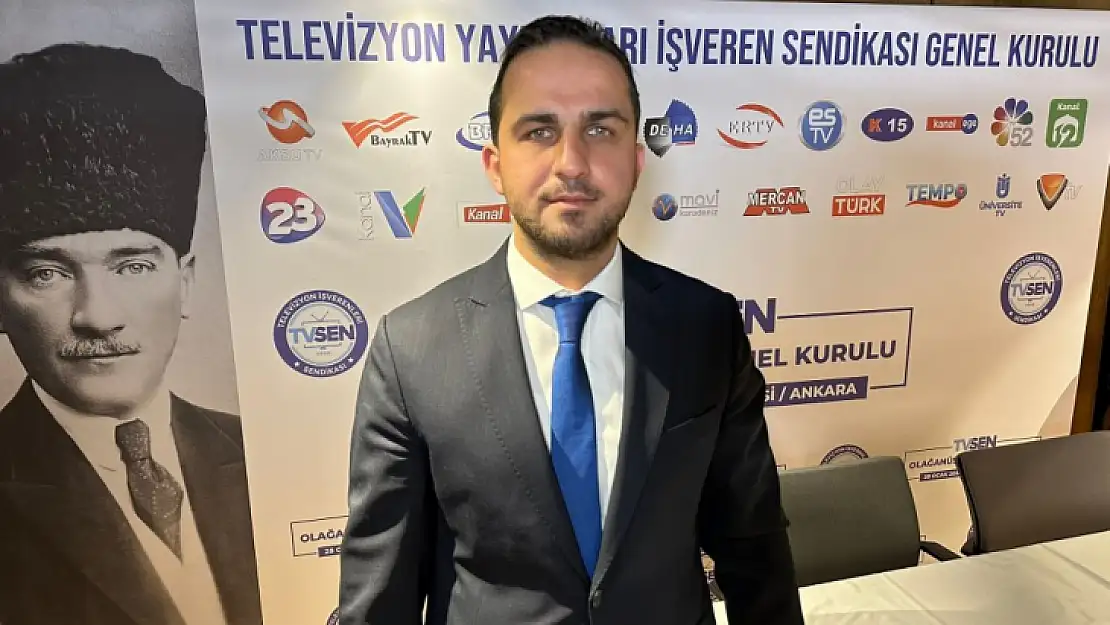 Yunus Evliyaoğlu TV SEN genel başkanlığına seçildi 