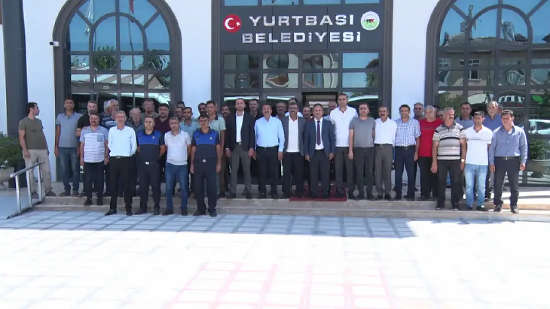 Yurtbaşı Belediyesi çalışanlarının yüzleri güldü