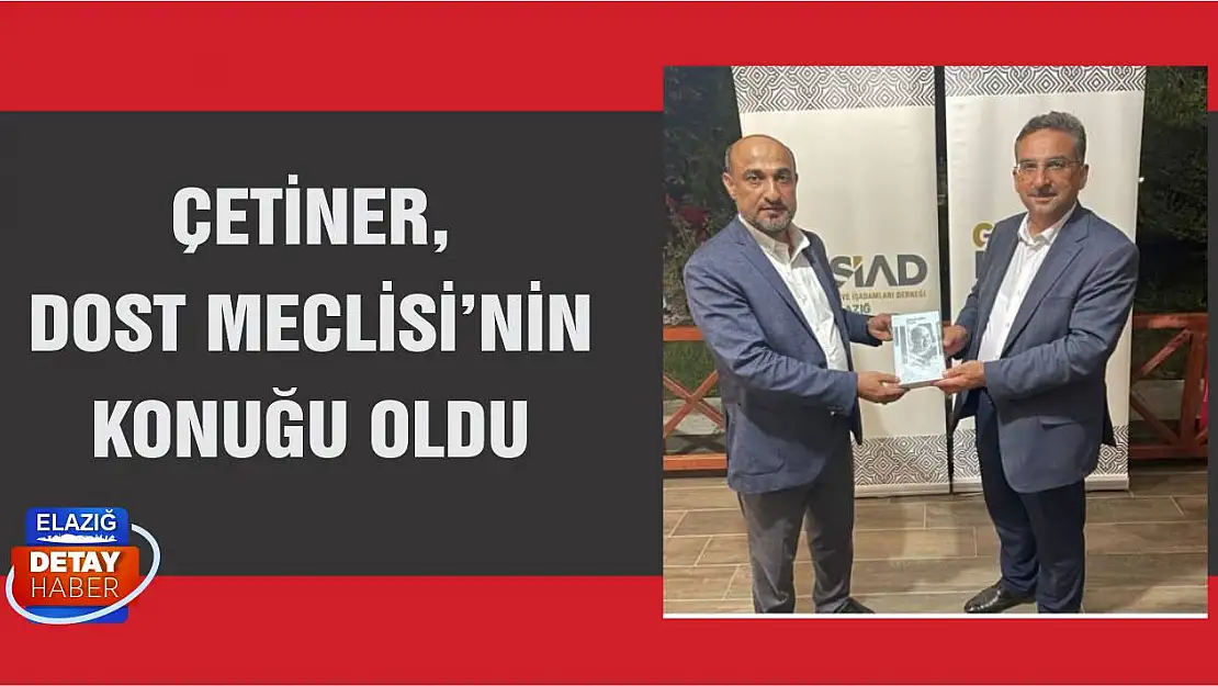 MÜSİAD Dost Meclisine Orman Bölge Müdürü Çetiner Konuk Oldu