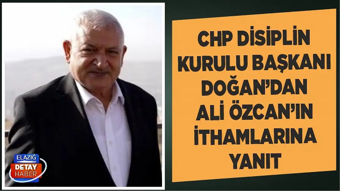 Zülfü Doğan'dan Ali Özcan'ın iddialarına yanıt 