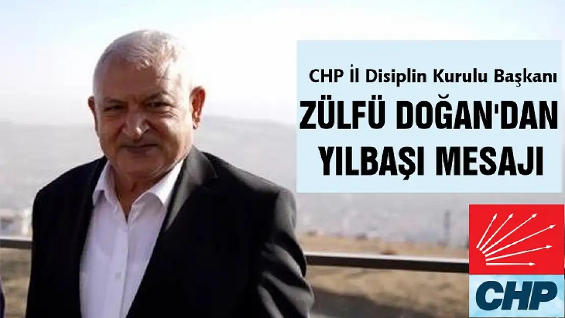 Zülfü Doğan'dan yılbaşı mesajı