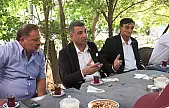 Erol, Bermaz Bölgesi'nde muhtar ve vatandaşlarla bir araya geldi