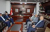 HÜDA PAR heyetinden Başkan Şerifoğulları'na ziyaret